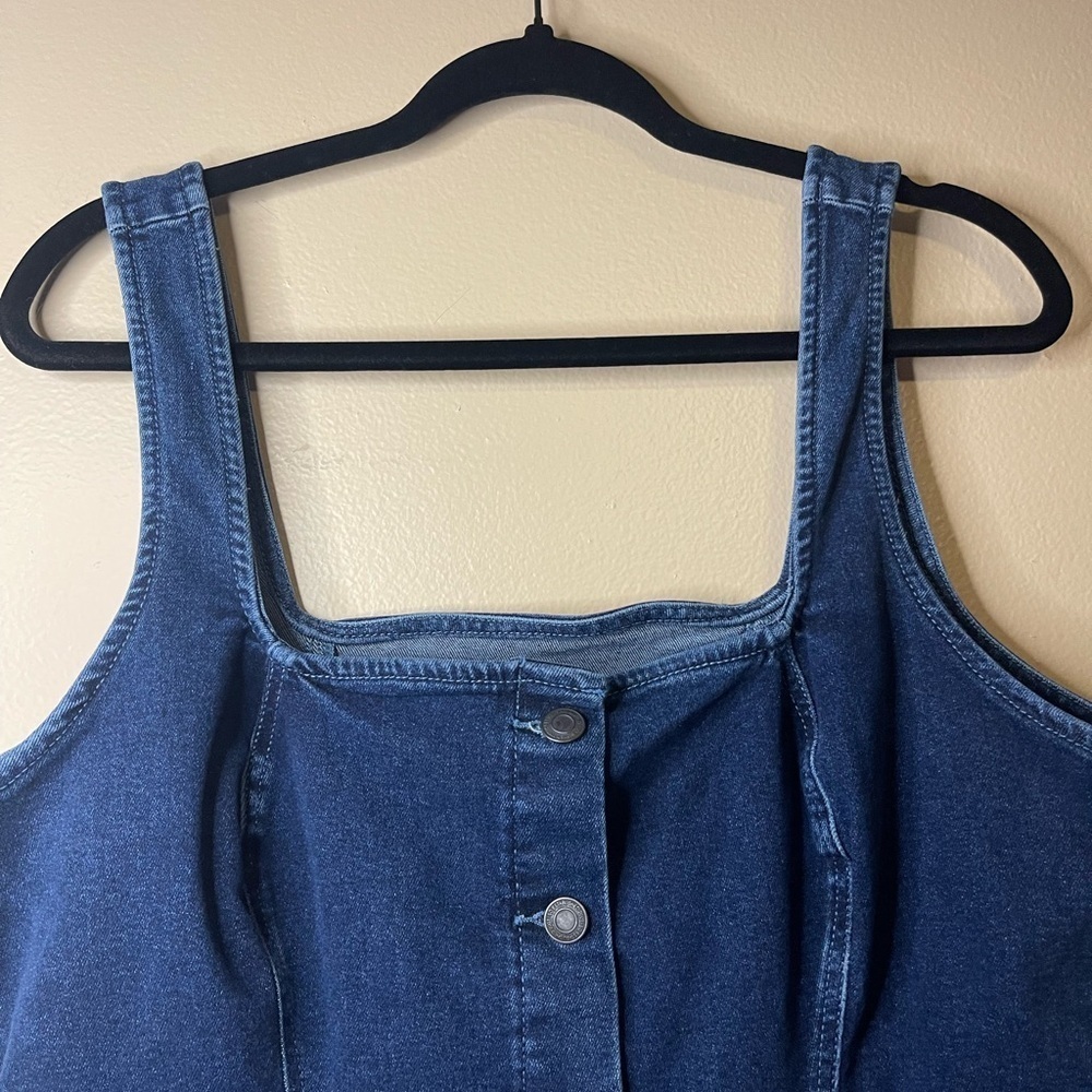 SO Denim Button-Down Dress Size XXL - Picture 3 of 7